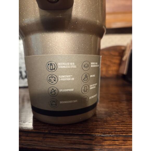 STANLEY X E.L.F. "HONEYTALKS" 30 OZ TUMBLER - Brand New! - Picture 5 of 11